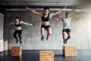 best leg exercises - box jumps