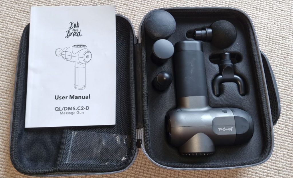 Bob and Brad C2 Review: A Massage Gun Which Really Hits the Spot!